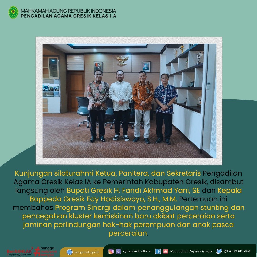 Kunjungan silaturrahmi 31 5 24 1