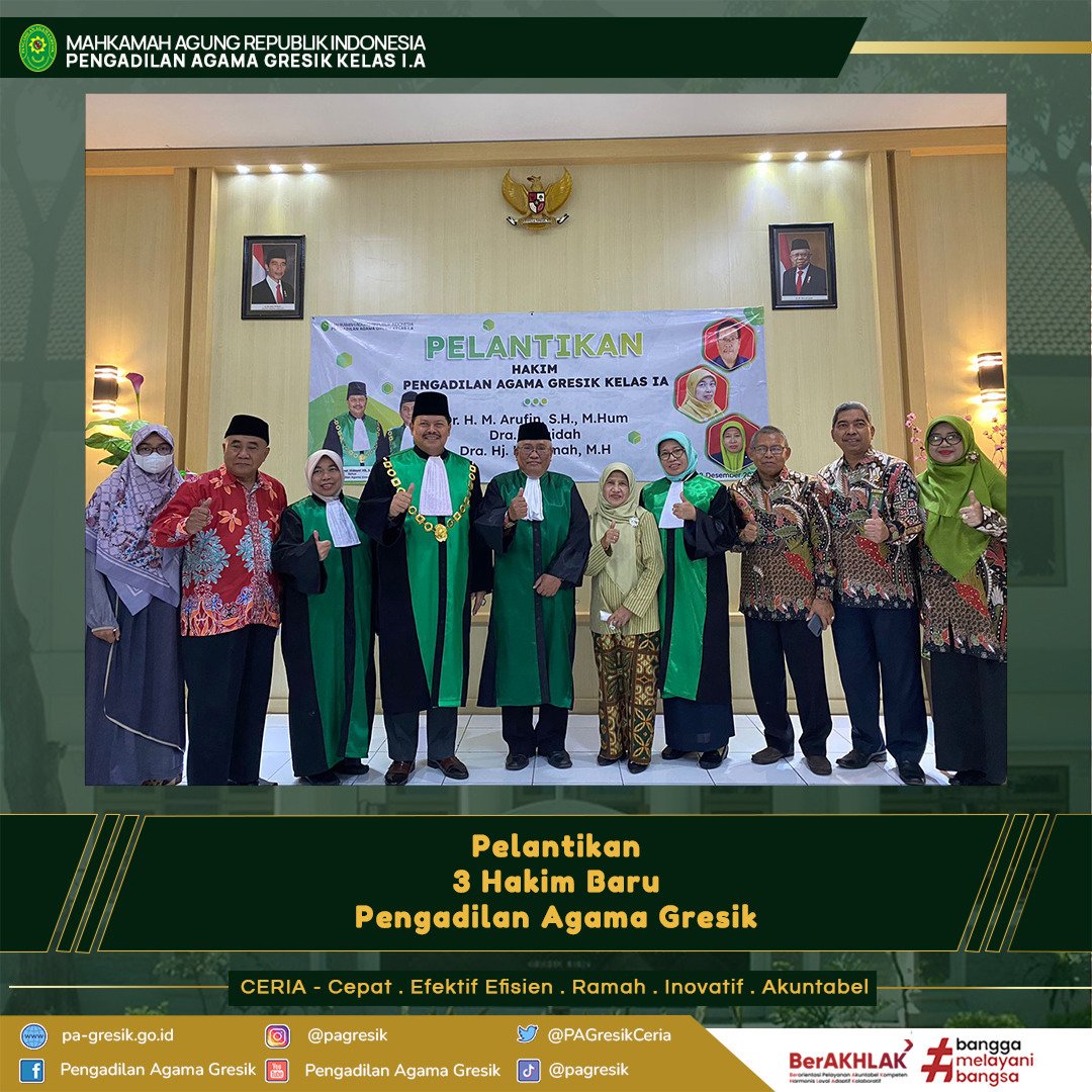 Pelantikan Hakim 8 12 22 1