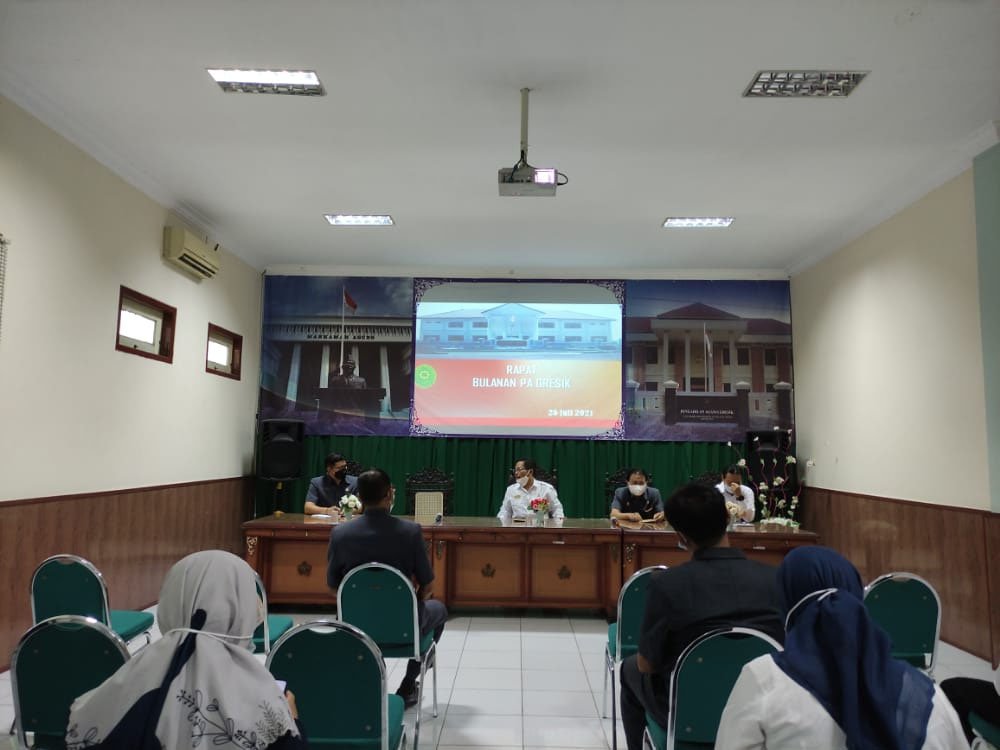 Rapat bulanan Juli 21